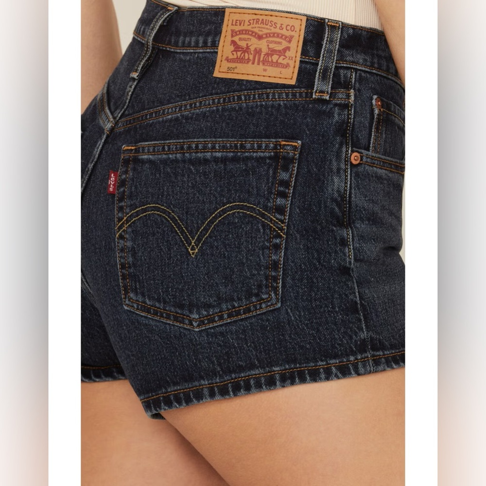 Levi's Indigo Denim Shorts